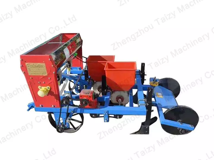 Máquina sembradora de maní de 2 hileras