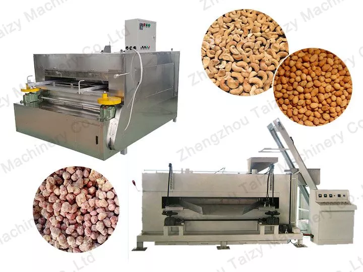 Commercial Swing Oven Roaster for Coated Peanut, Nuts