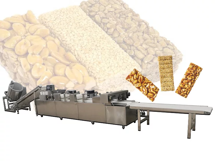 Peanut Brittle Forming and Cutting Machine | Peanut Cereal Bar Forming Machine